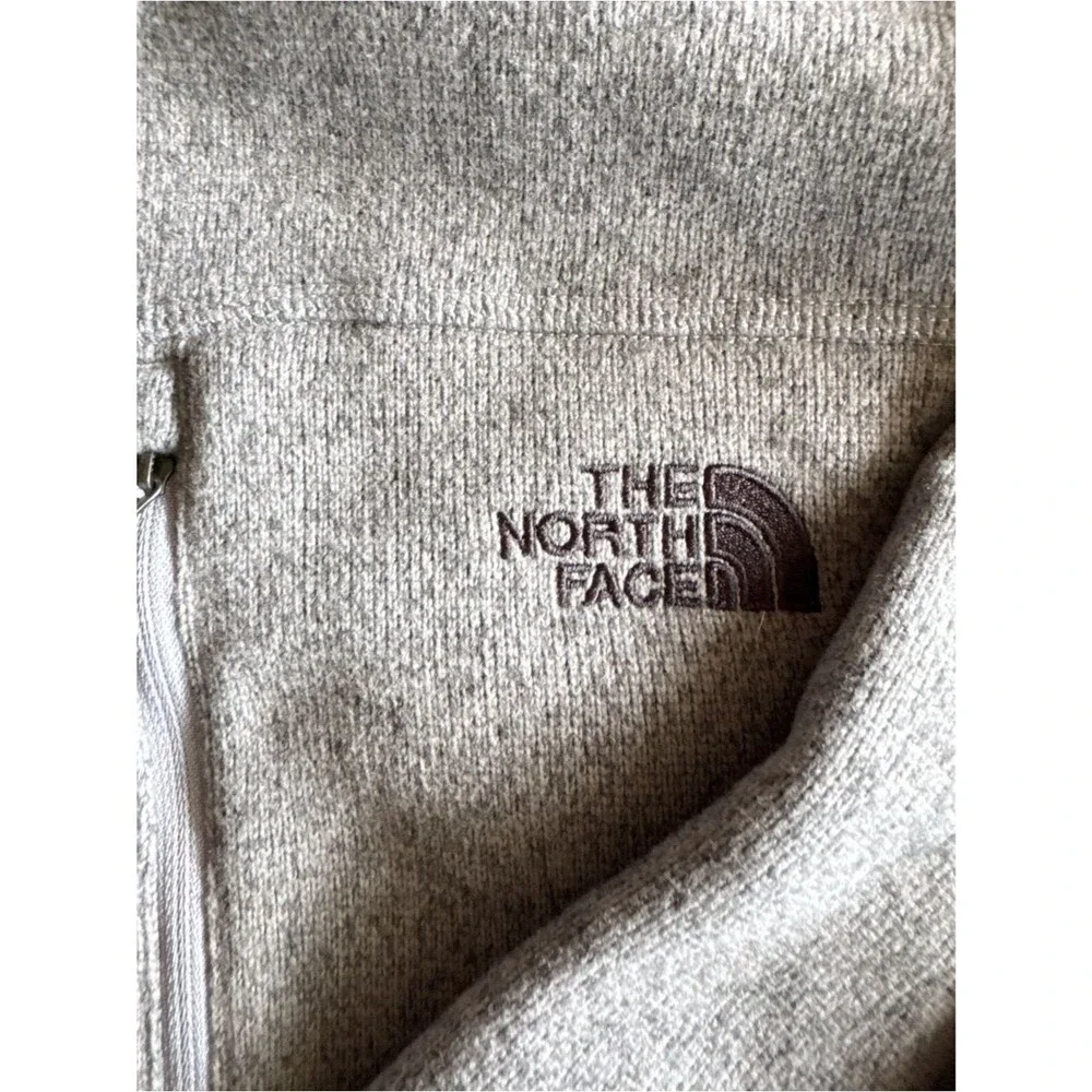 NWT The North Face Sweater Fleece Jacket XL Full Zip Gray